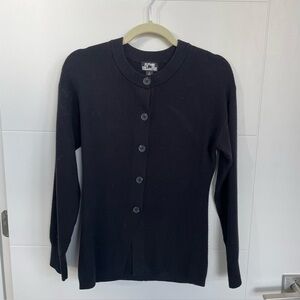 🌟FITURE COLLECTIVE🌟Black Button-Up Cardigan, Small